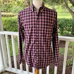 Shades of Grey by Micah Cohen Plaid Long Sleeve Shirt. Size XL.